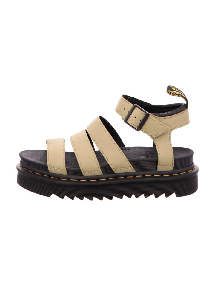 Сандалии на плоской подошве Dr Martens Plateau Sandaletten, зеленый