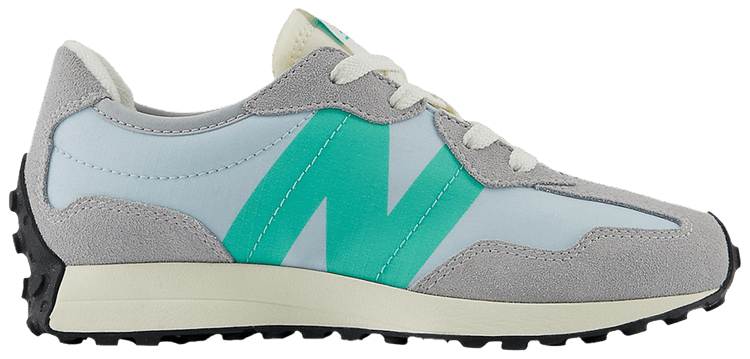 

Кроссовки New Balance 327 Little Kid 'Aluminum Grey Cyber Jade', синий