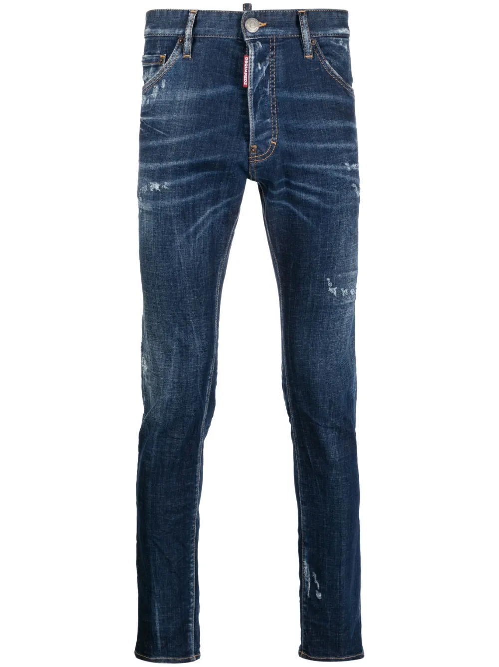Джинсы Cool Guy узкого кроя DSQUARED2, синий