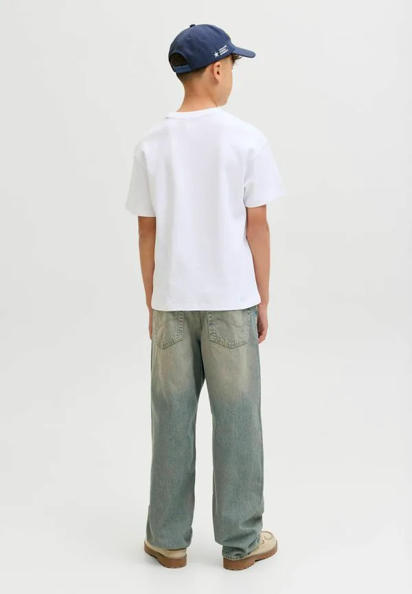 Свободный крой ialex ioriginal sq джинсы свободного кроя Jack & Jones Junior, Blue Denim — фото 3
