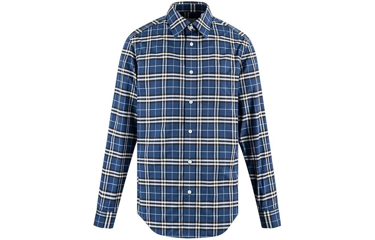 

Мужская рубашка Burberry, цвет Blue