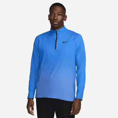 

Футболка Nike Tour, цвет Light Photo Blue/University Blue/Black