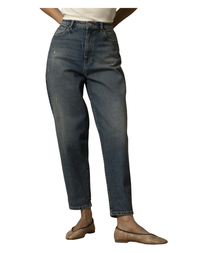 

Элегантные джинсы прямого кроя Kocca, синий