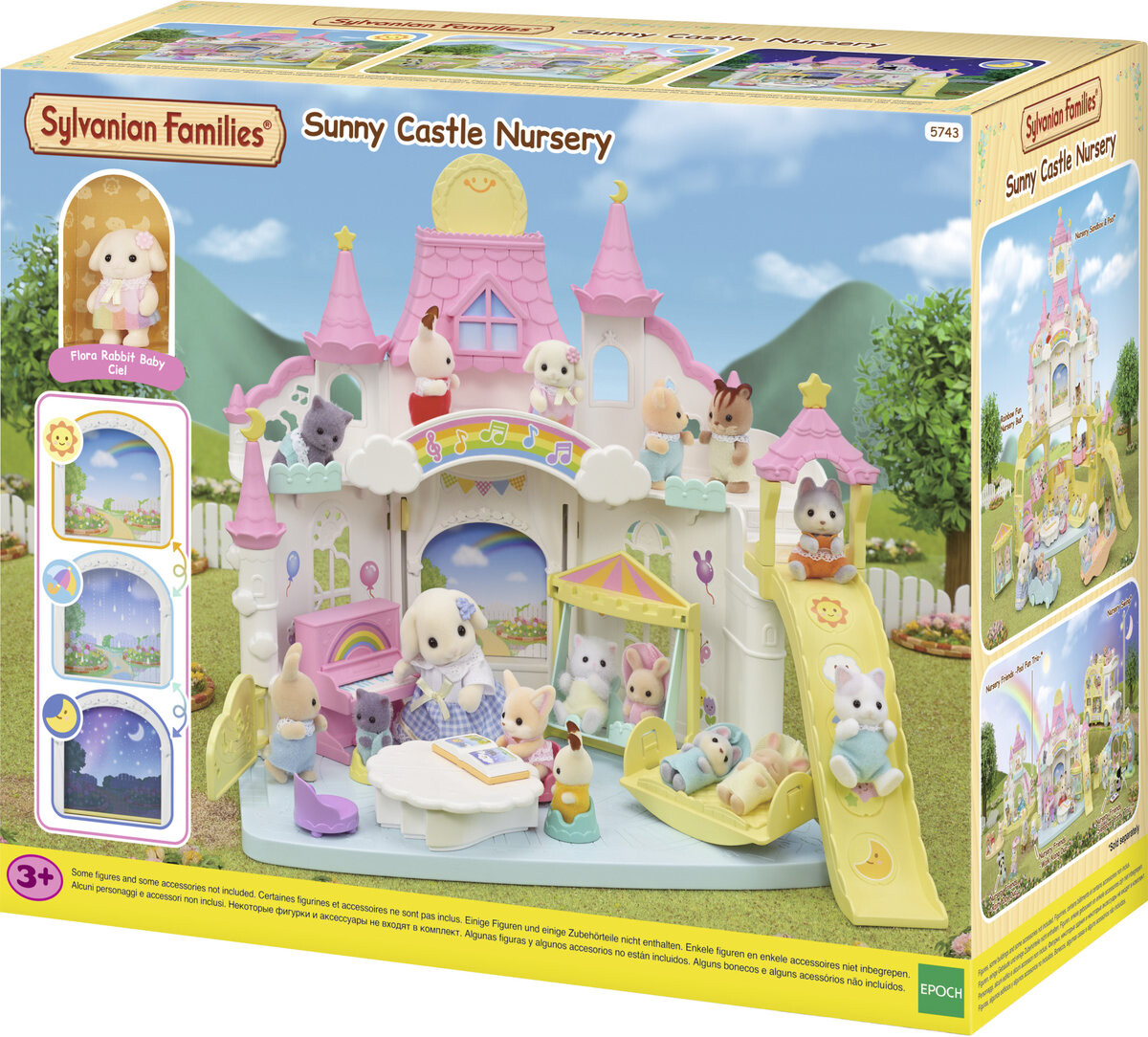 

Sylvanian Families, фигурка кролика Kolorowe Przedszkole + Флора, 5743