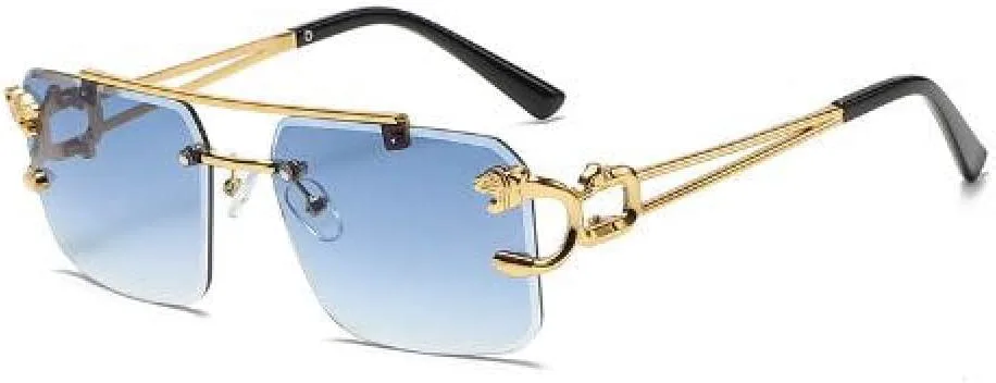 

Ретро-солнцезащитные очки без оправы для мужчин, солнцезащитные очки в стиле стимпанк для женщин, модные панк-очки, винтажные солнцезащитные очки MTZJH, C5