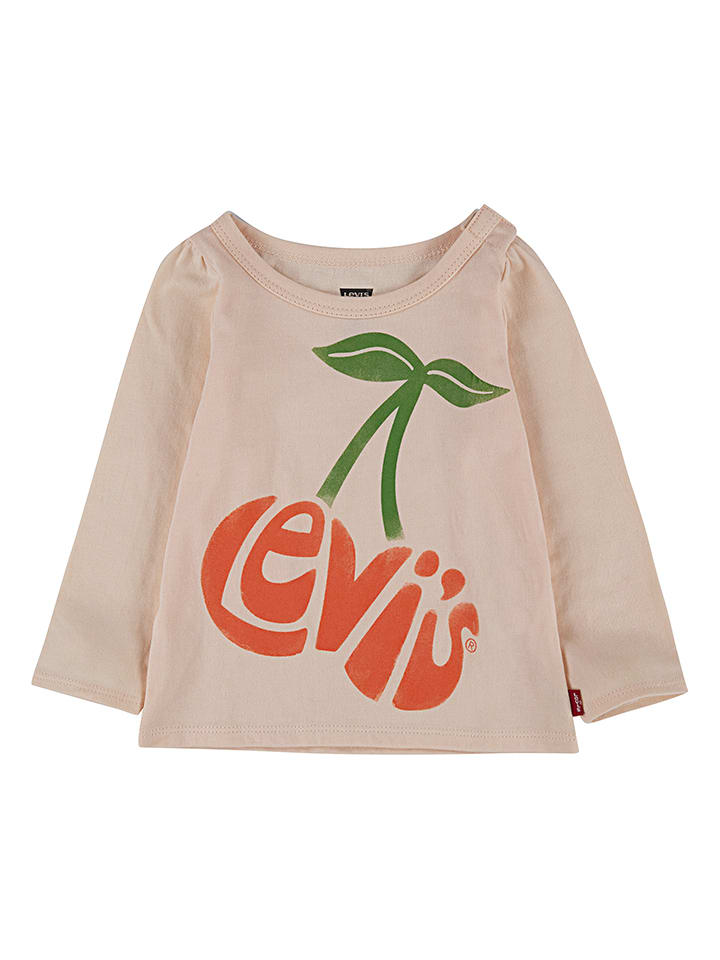 

Рубашка с длинным рукавом Levi's Kids, бежевый