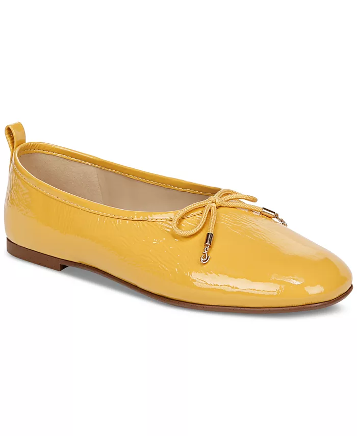 Женские балетки Ari с квадратным носком Sam Edelman, желтый