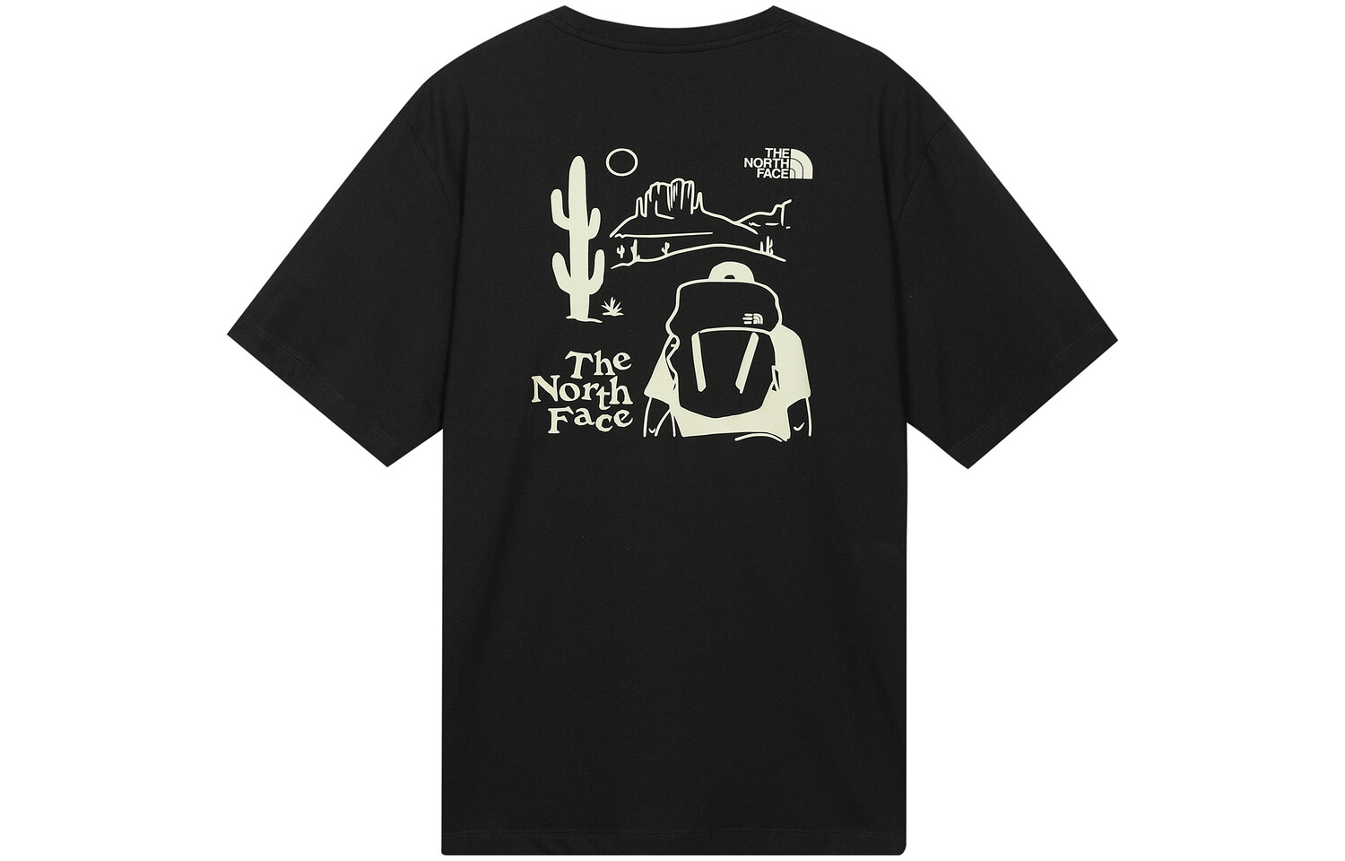 

Футболка унисекс THE NORTH FACE, черный