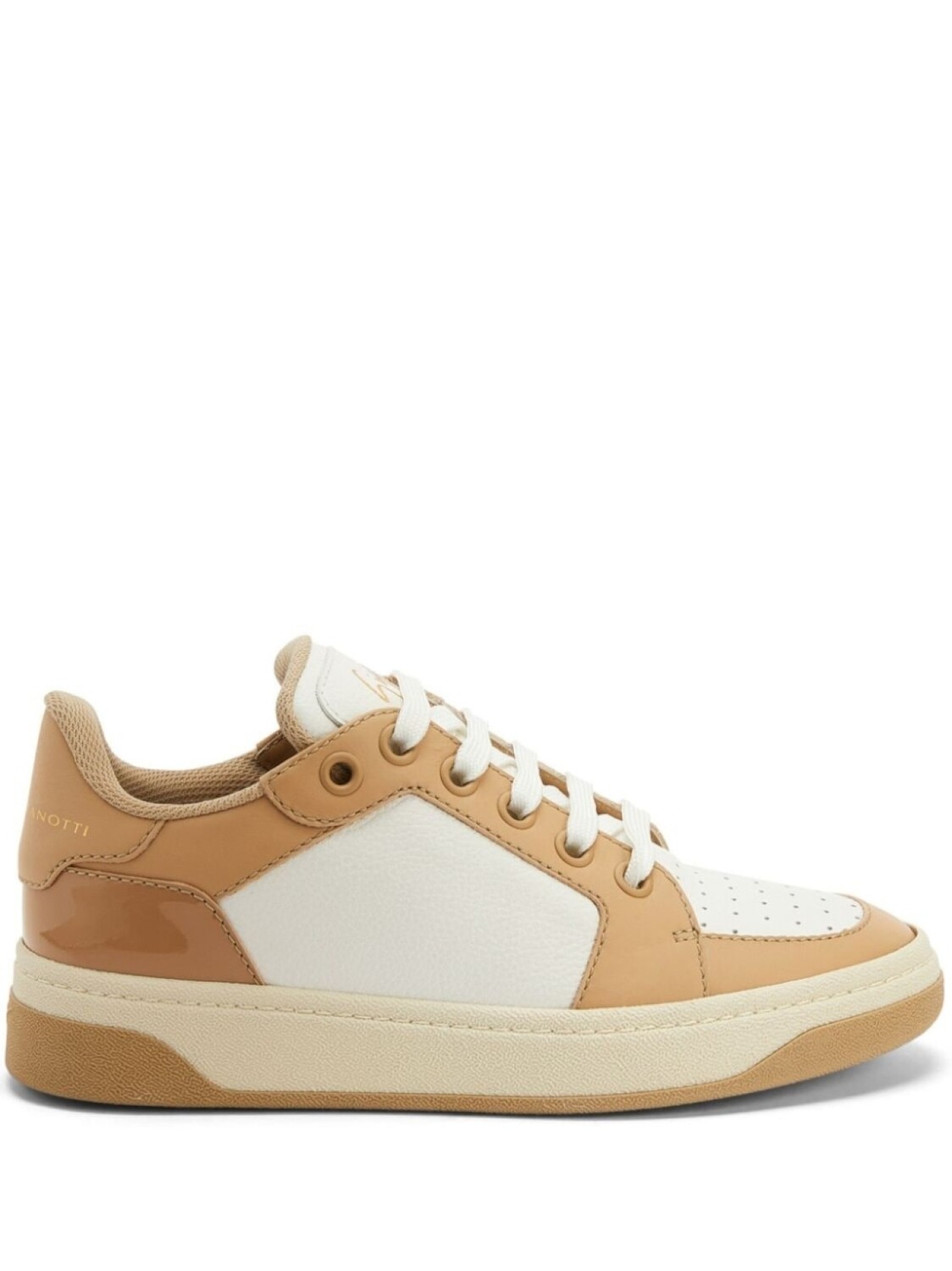 Кроссовки Giuseppe Zanotti GZ94, белый/коричневый