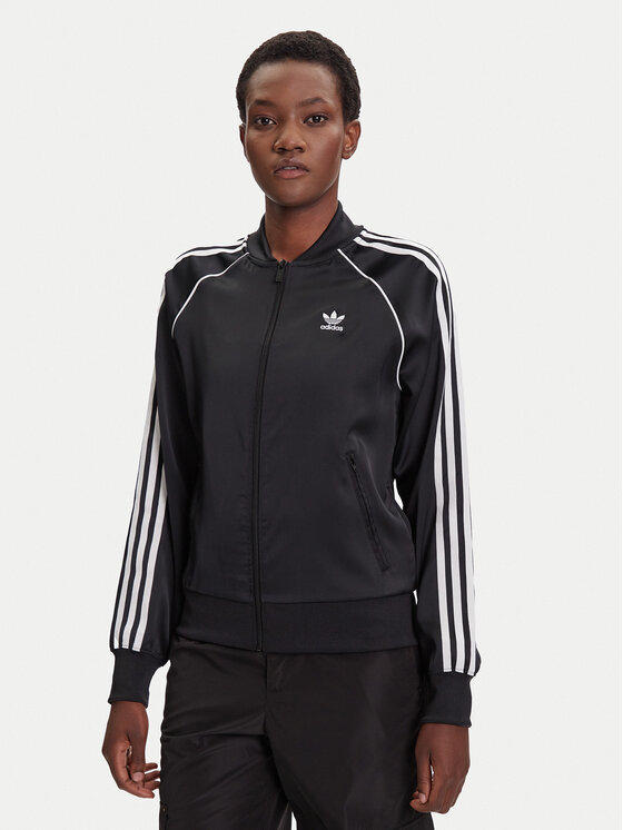 

Свитшот regular fit SST adicolor Satin JZ6733 Adidas, чёрный