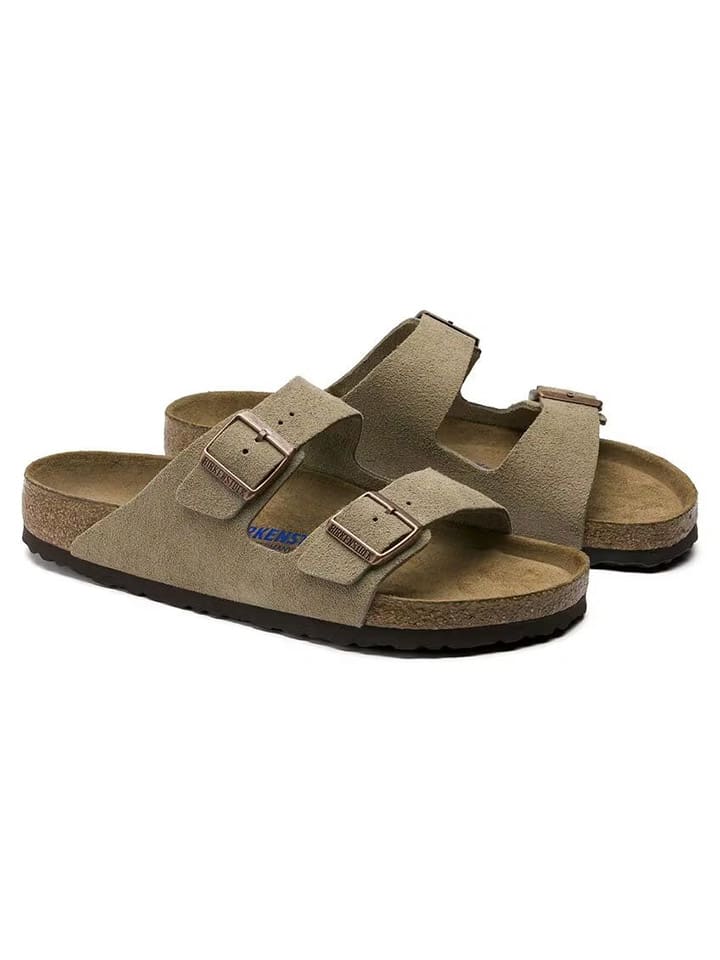 Мюли Arizona Birkenstock, бежевый — фото 2
