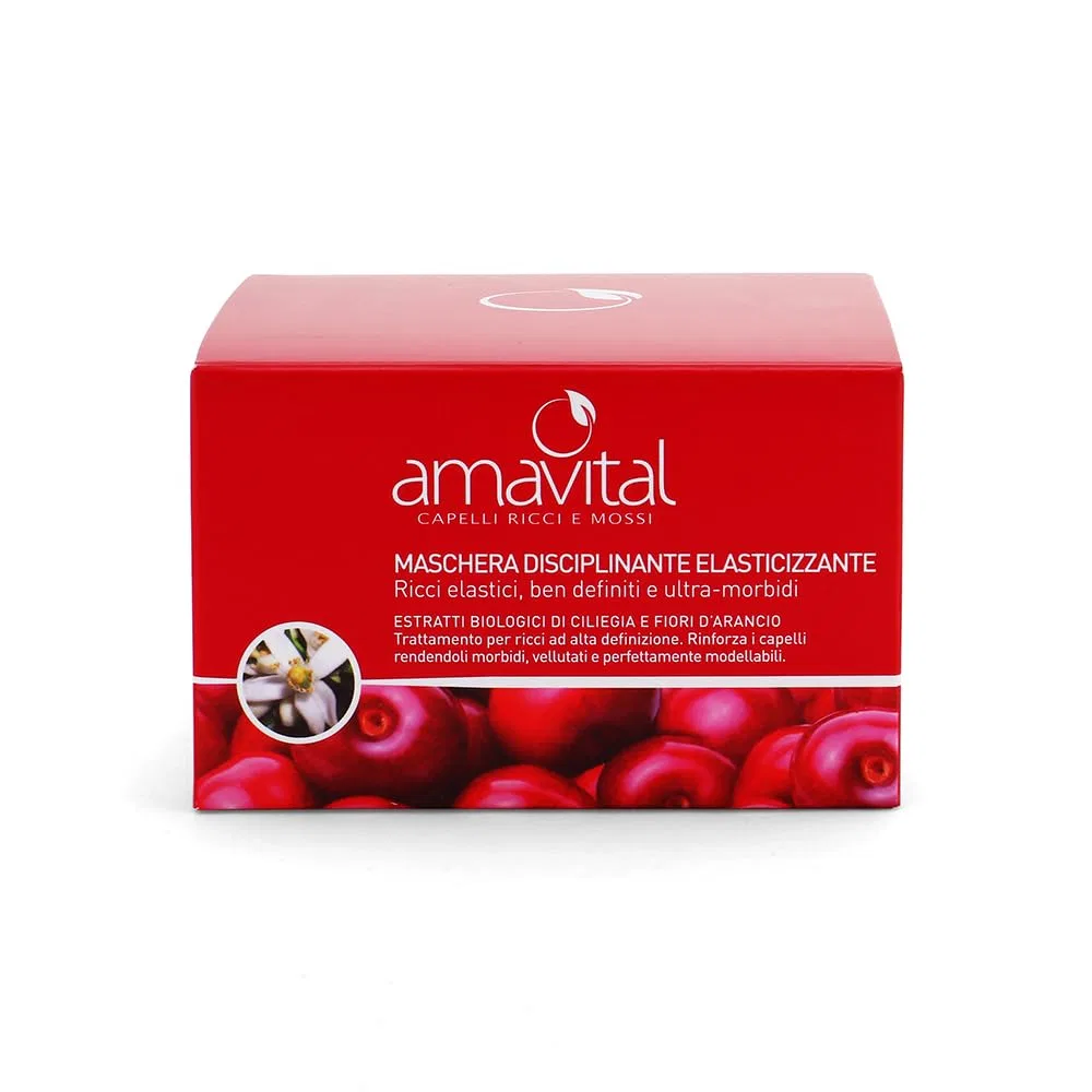 Маска для вьющихся и волнистых волос Amavital Stretch Mask Oficine Cleman — фото 4
