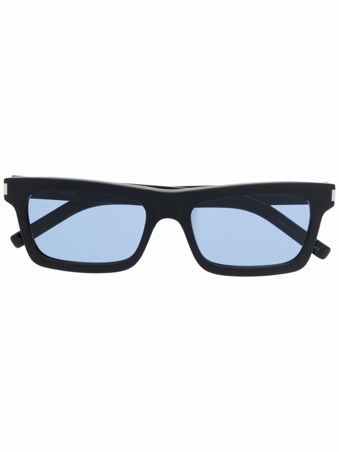 

Солнцезащитные очки в квадратной оправе Saint Laurent Eyewear, черный