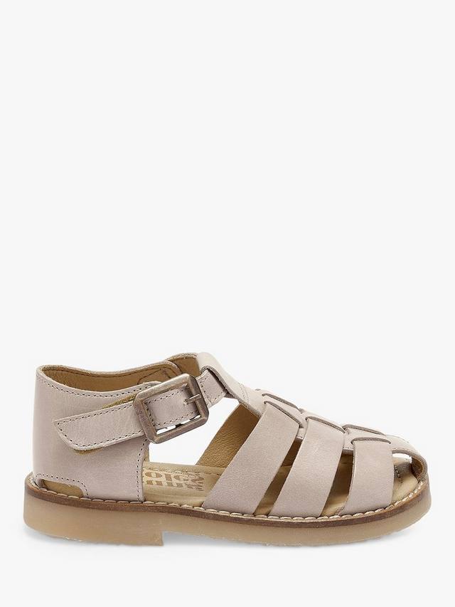 

Детские кожаные сандалии Noah Fisherman Young Soles, Mink