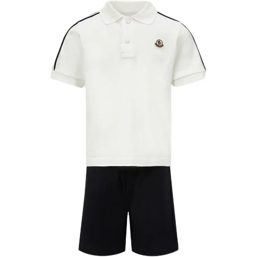 Детская повседневная спортивная одежда Moncler, Set (White+Black)