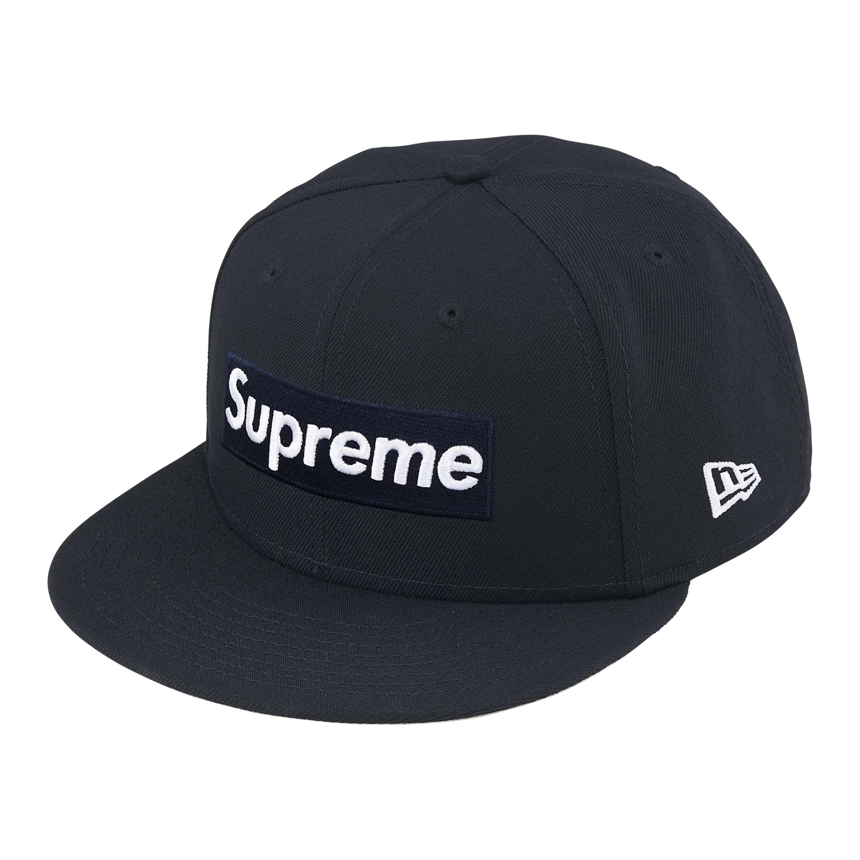 

Supreme Новая эра бейсболка унисекс морской синий камуфляж красный черный фиолетовый желтый, Marine Blue