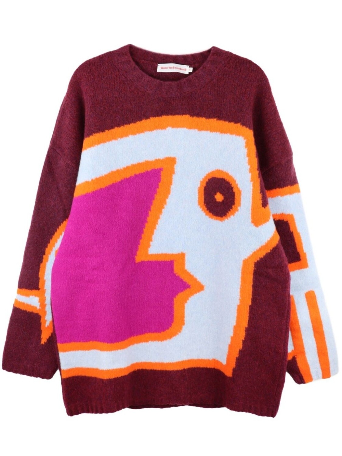 

Свитер Walter Van Beirendonck Moon, красный