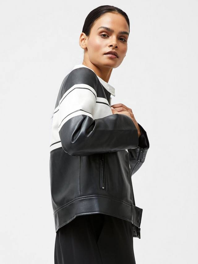 

Куртка из цветного блока berkley French Connection, цвет Black/Cream