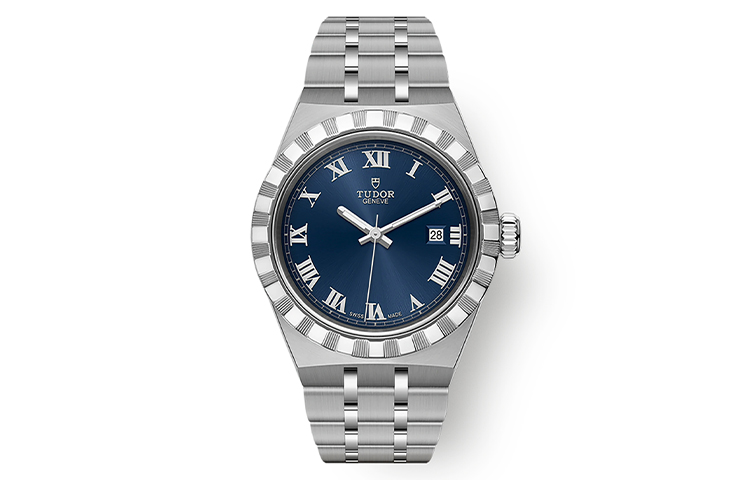 

TUDOR Royal Collection автоматический механический механизм женские часы 28 мм синий циферблат матовый стальной корпус стальной ремешок