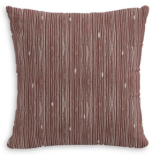 

Пуховая подушка в полоску Mulberry, 20 x 20 дюймов Sparrow & Wren, цвет Red