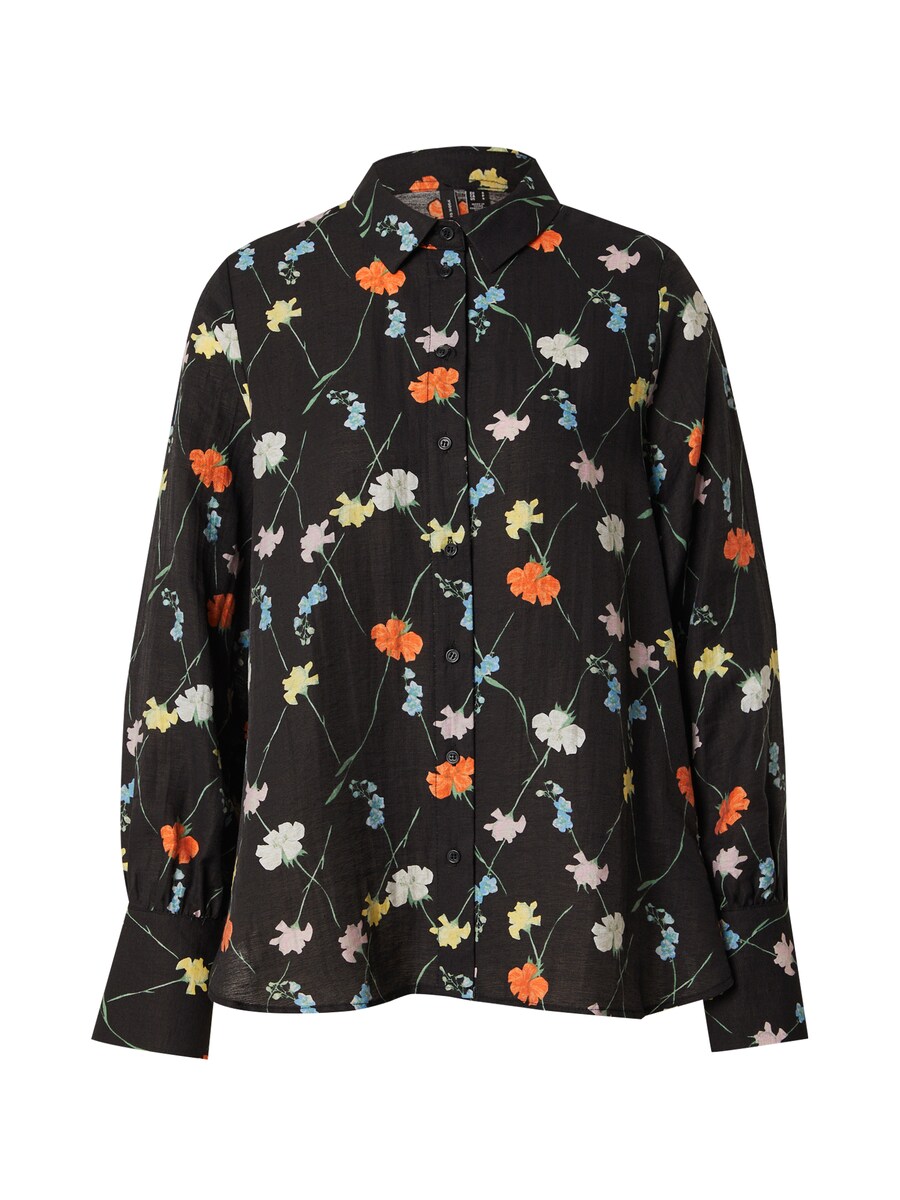 

Блуза VERO MODA VMFLORA OLGA, черный
