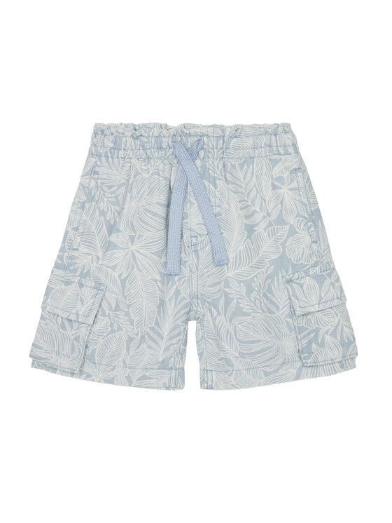 

Шорты из ткани обычного кроя 4Q89G902L United Colors Of Benetton, синий