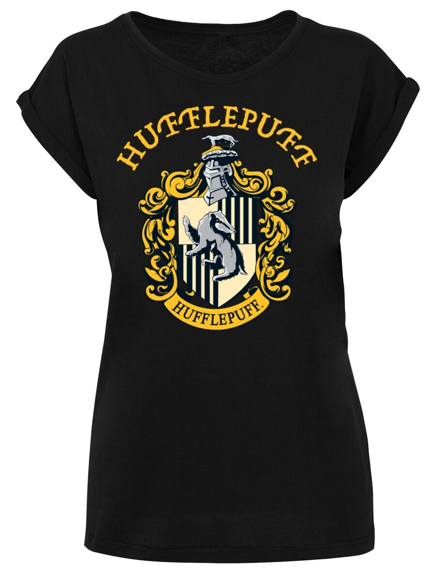 

Футболка F4NT4STIC Shirt Harry Potter Hufflepuff Crest, черный