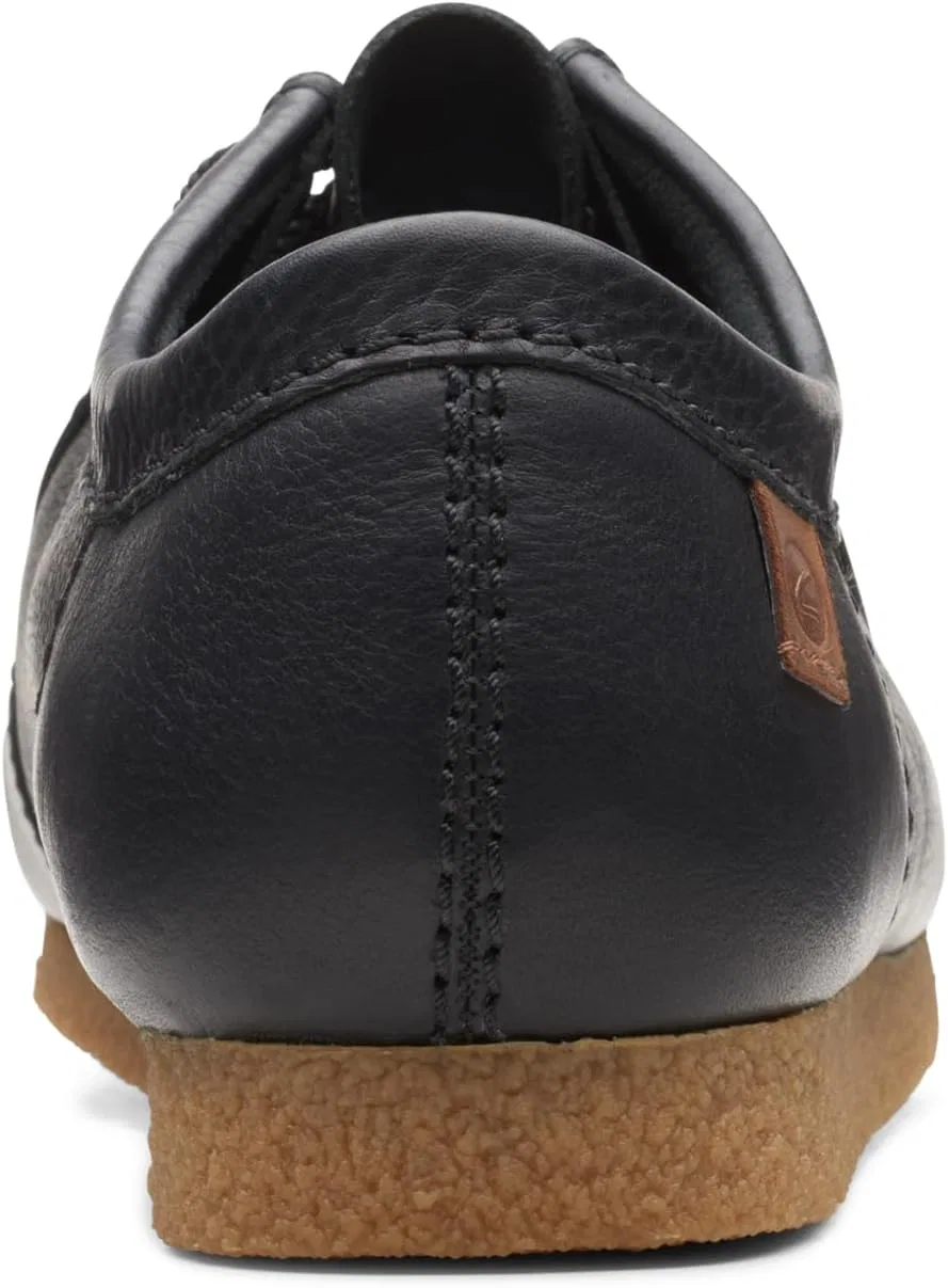 Кроссовки Clarks Men's Shacre Ii Run Oxford, Black Leather, 44 EU — фото 3