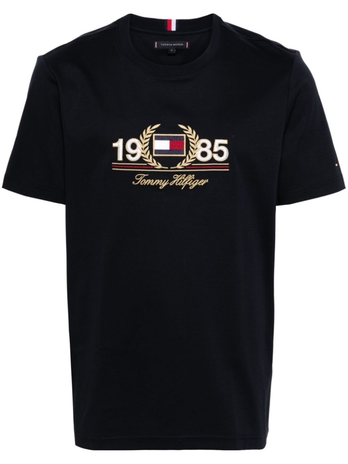 

Футболка с вышитым логотипом Tommy Hilfiger, синий