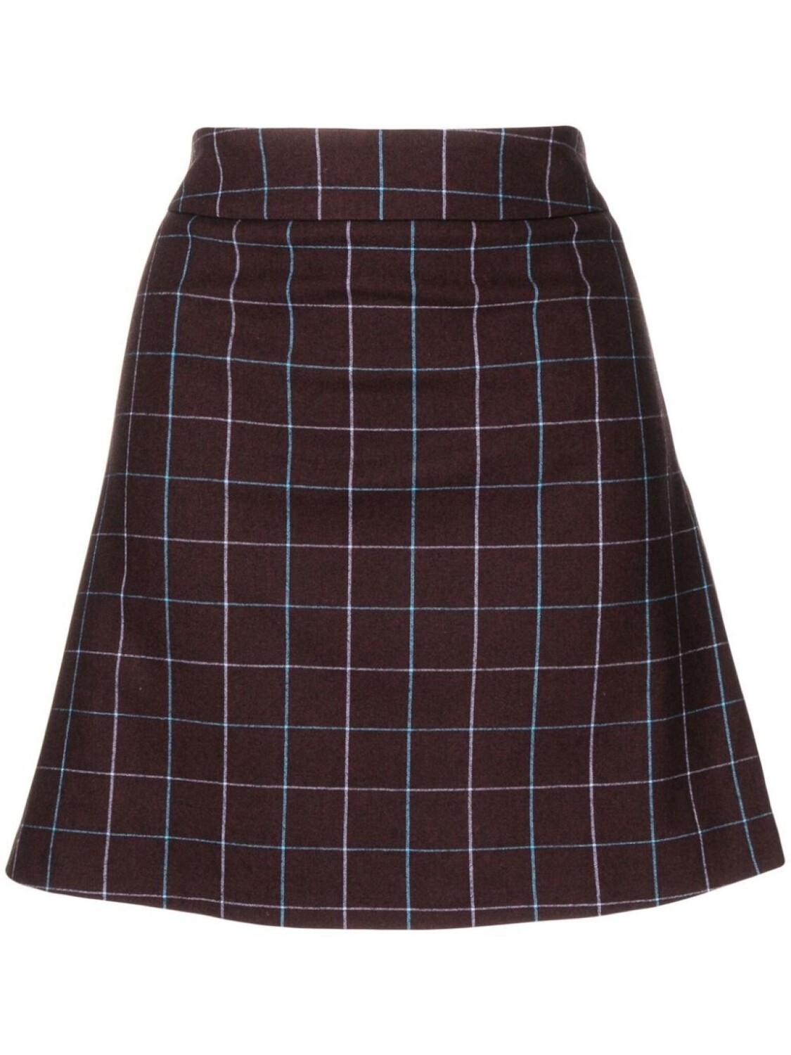 

PS Paul Smith юбка мини в клетку, красный