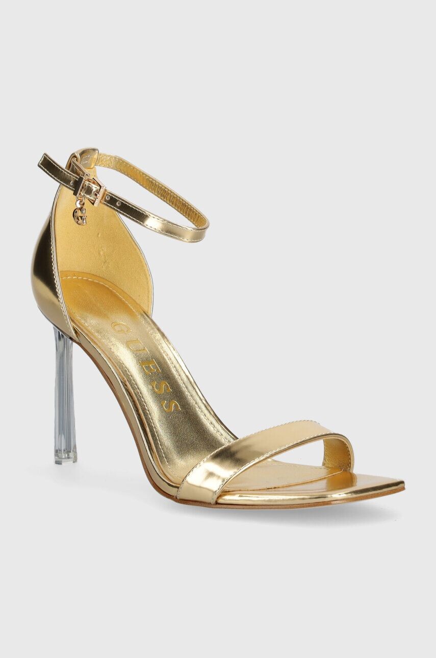 

Кожаные сандалии Guess SHYLIE, золотой