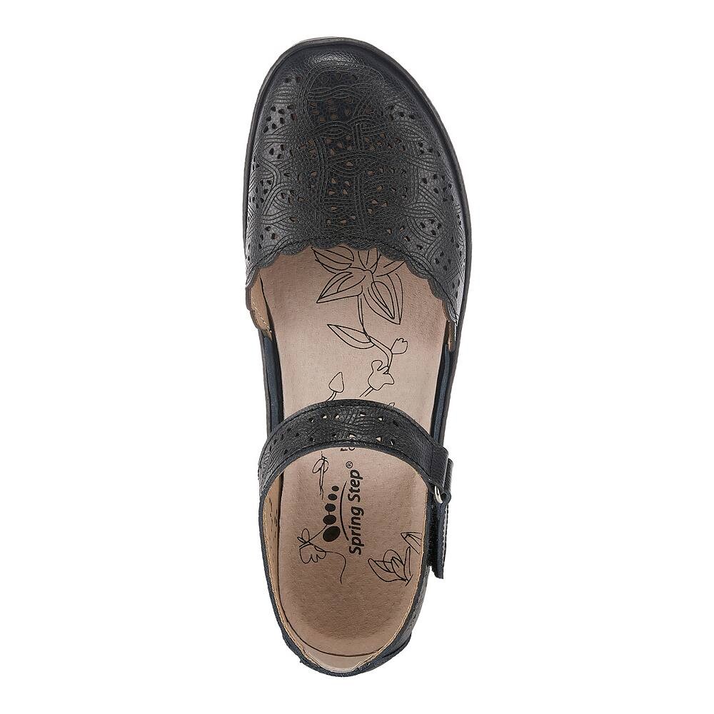 Женские кожаные туфли Мэри Джейн Spring Step Sabriye, цвет Pewter — фото 3