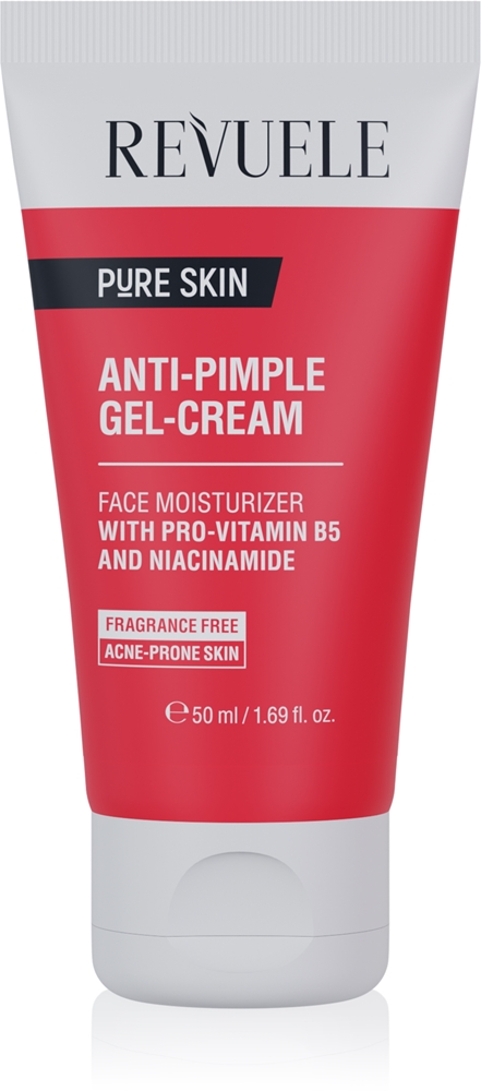 

Увлажняющий крем Pure Skin Anti-Pimple с легкой текстурой для проблемной кожи, склонной к появлению акне Revuele, 50 мл