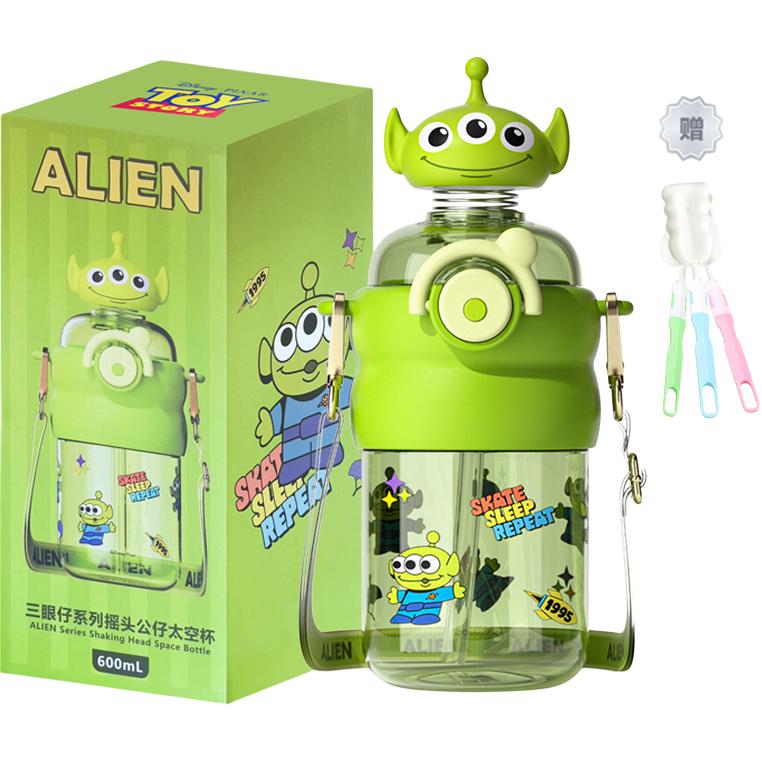 

Пластиковые стаканы для воды TRITAN 600mL Disney, Alien Space Cup+Shopping Bag+Random Cup Cleaning Brush 1 Pc