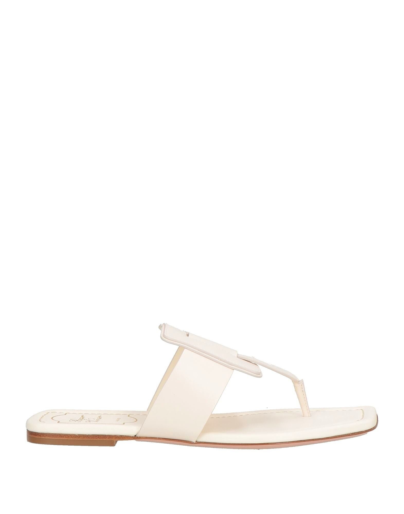 Сандалии Roger Vivier, айвори