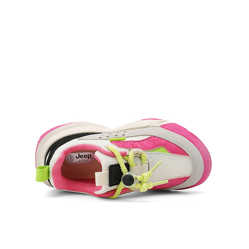 Кроссовки Jeep Kids Lifestyle Shoes Kids Low-top Rice/Plum Red, красный — фото 4
