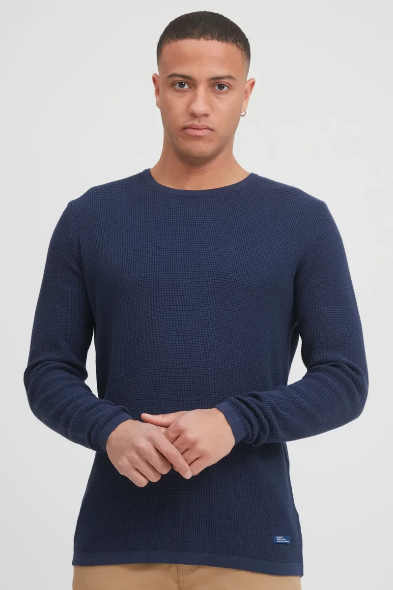 

Свитер смесовой вязки "BLEND BHPullover", цвет Dress Blues