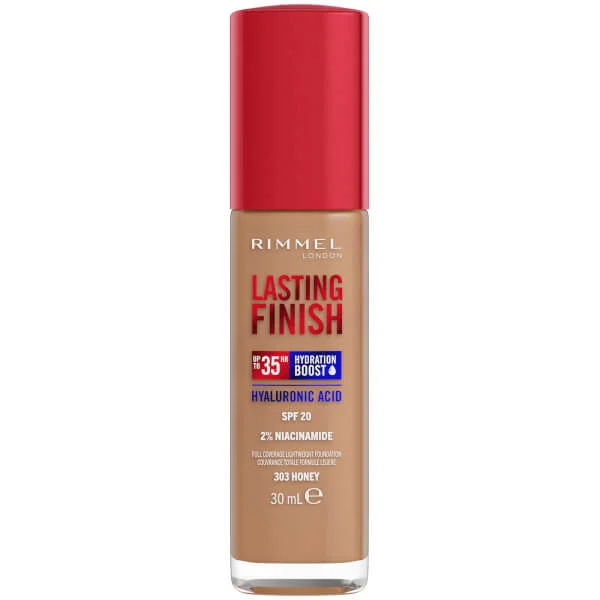 

Тональный крем lasting finish 35 часов Rimmel, 30 мл., цвет 303 honey