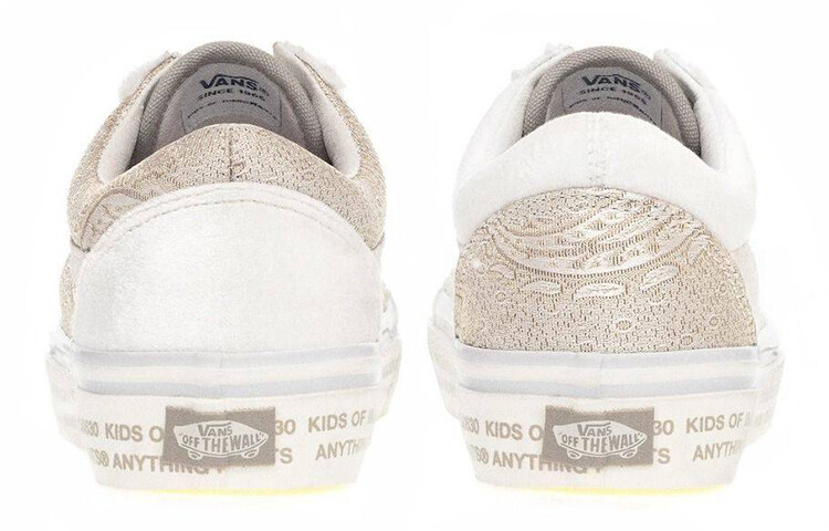 Кроссовки Old Skool Kids Of Immigrants X Vans 36 Dx 'White Bandana' — фото 2