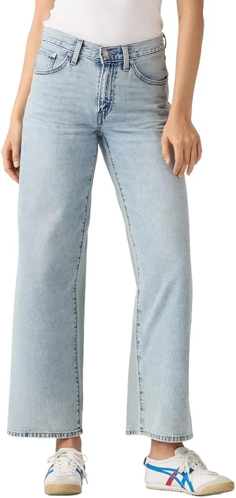 Levi's женские джинсы Middy широкие укороченные, (New) Main Character (Lightweight) (Non-Stretch)