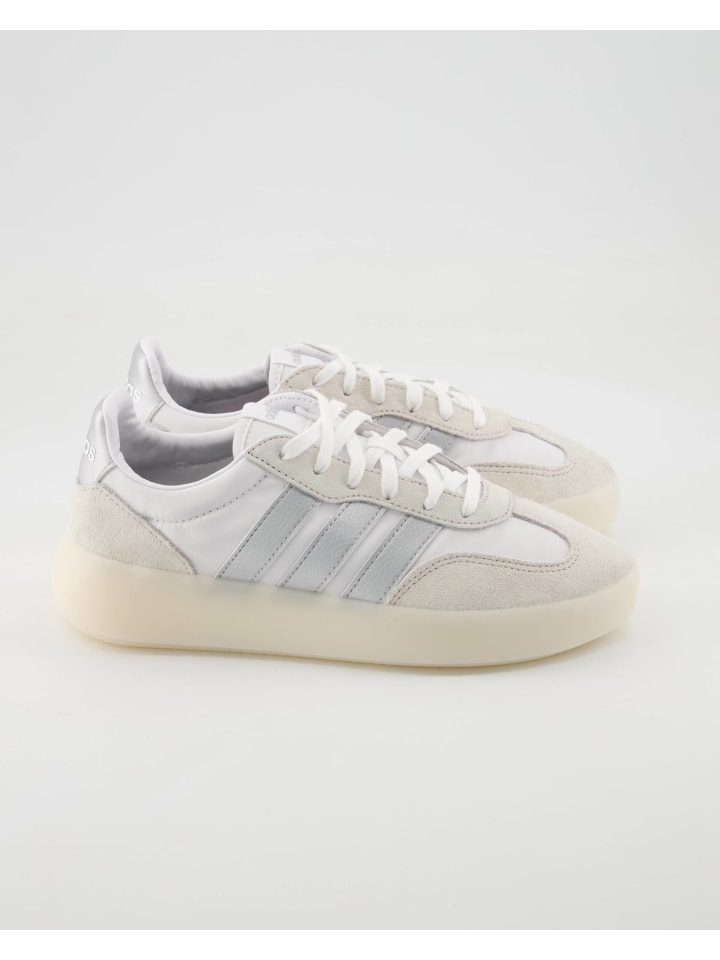 Кроссовки на шнуровке adidas, белый — фото 2