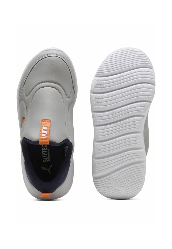 Кроссовки slip-ons Puma Fun Racer 2 Sliptech Sneakers, серый эхо-вермильон-синий — фото 3