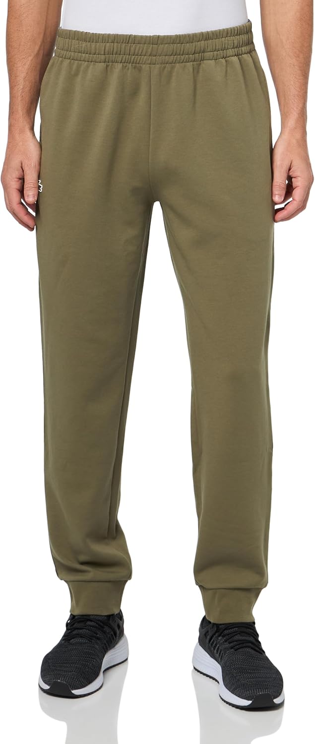 

Мужские спортивные брюки Lacoste Sport Tennis с логотипом и полосками, Olive