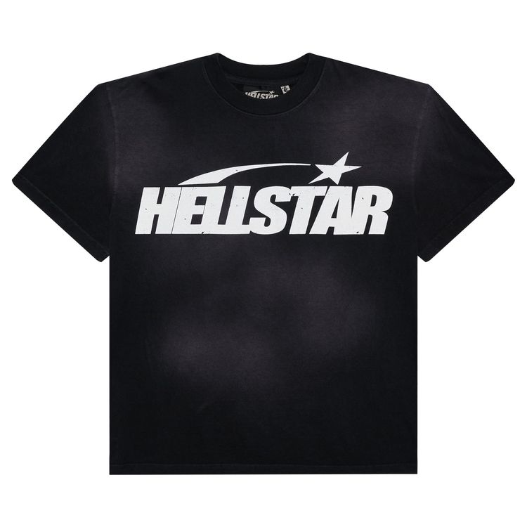 

Футболка Hellstar Classic T-Shirt (Gel Print) 'Black', черный