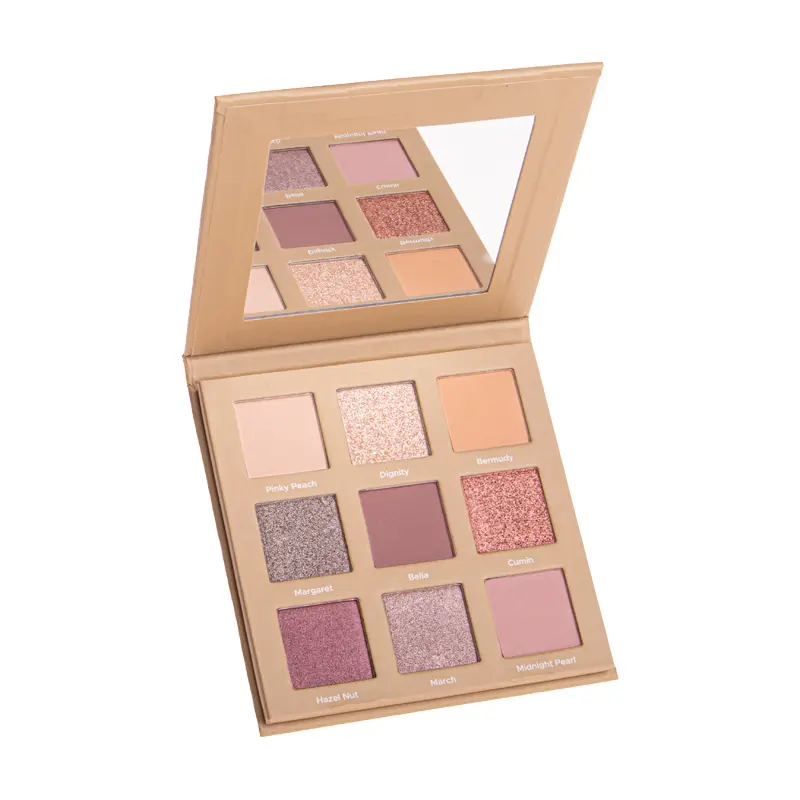 

Веганская палетка теней для век Color Care Rose Nude, 22,5 гр