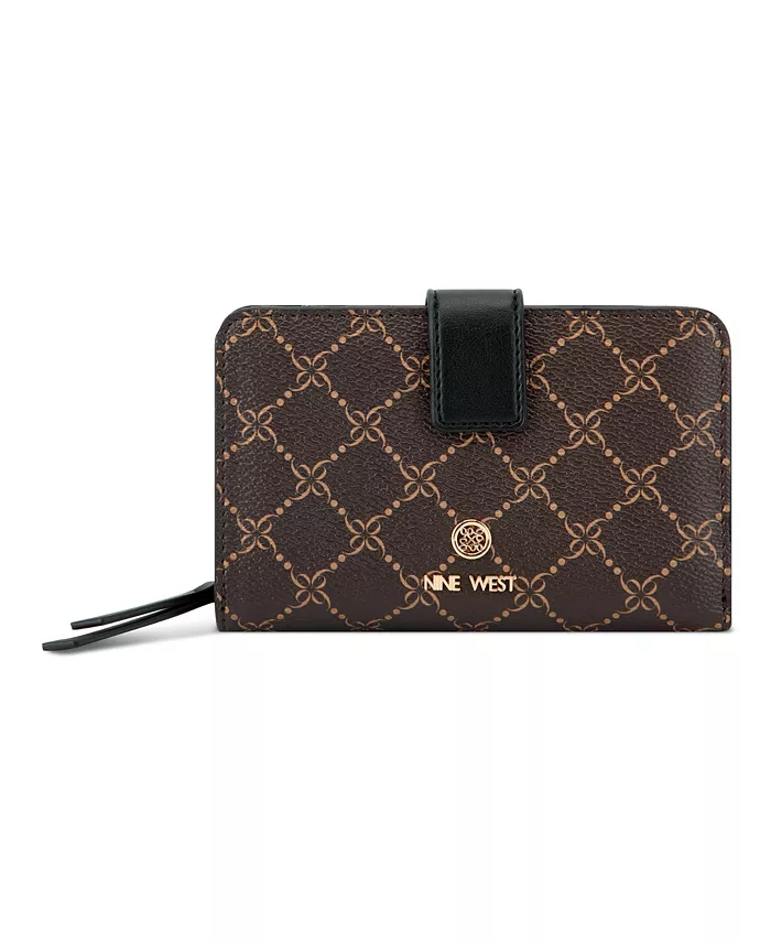 

Кошелек Lockup 9 French Nine West, коричневый