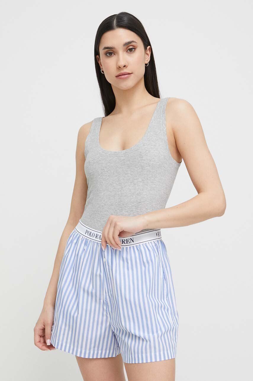 

Ночная футболка Polo Ralph Lauren, серый