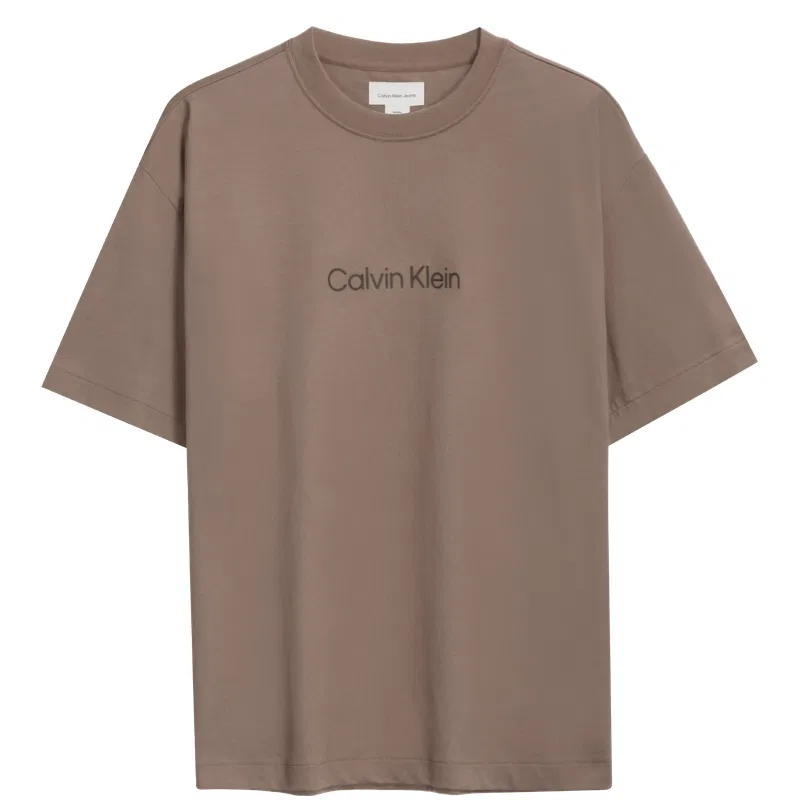 Футболка Calvin Klein для мужчин, темно-серый — фото 3
