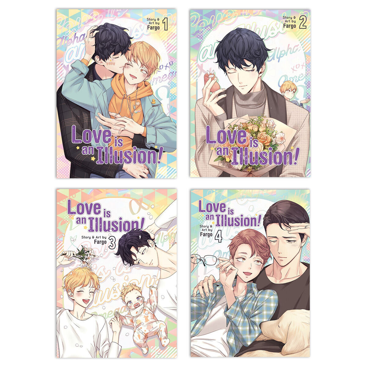 

Манга Love is an Illusion Manhwa (1-4) Bundle