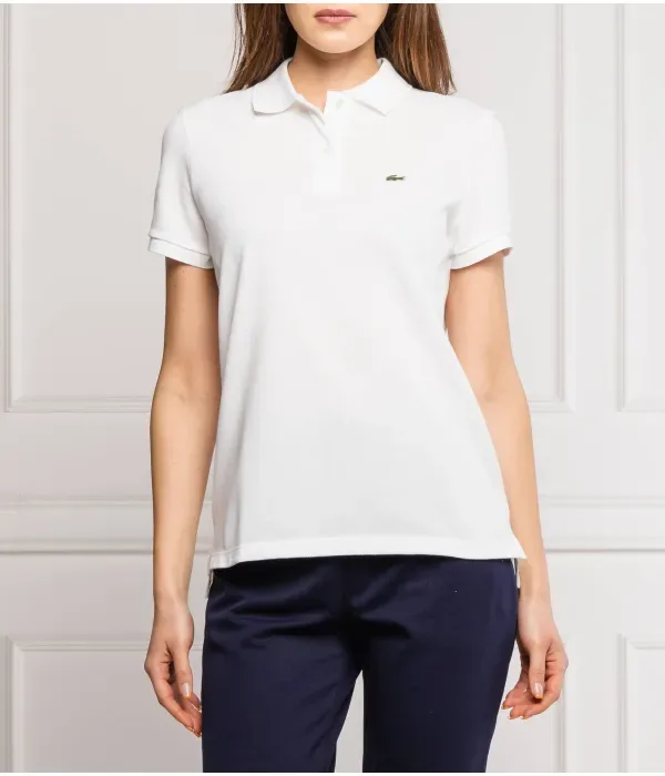 Футболка Lacoste Полюс Classic Fit, 100% хлопок, белый